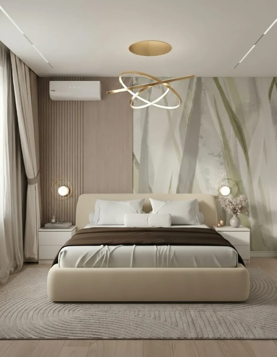 Двуспальная кровать Эндре 160x200 с мягким изголовьем (белый велюр) Кровать двуспальная Эндре с мягким изголовьем (белый велюр)